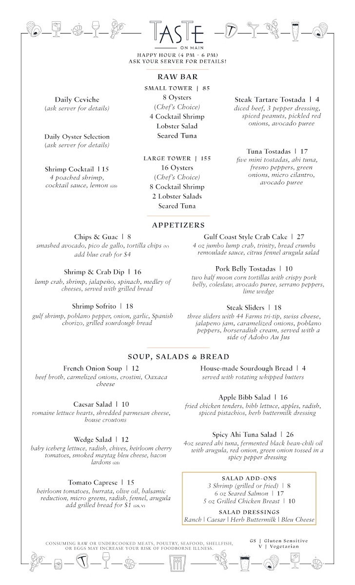 Menu Taste On Main-1