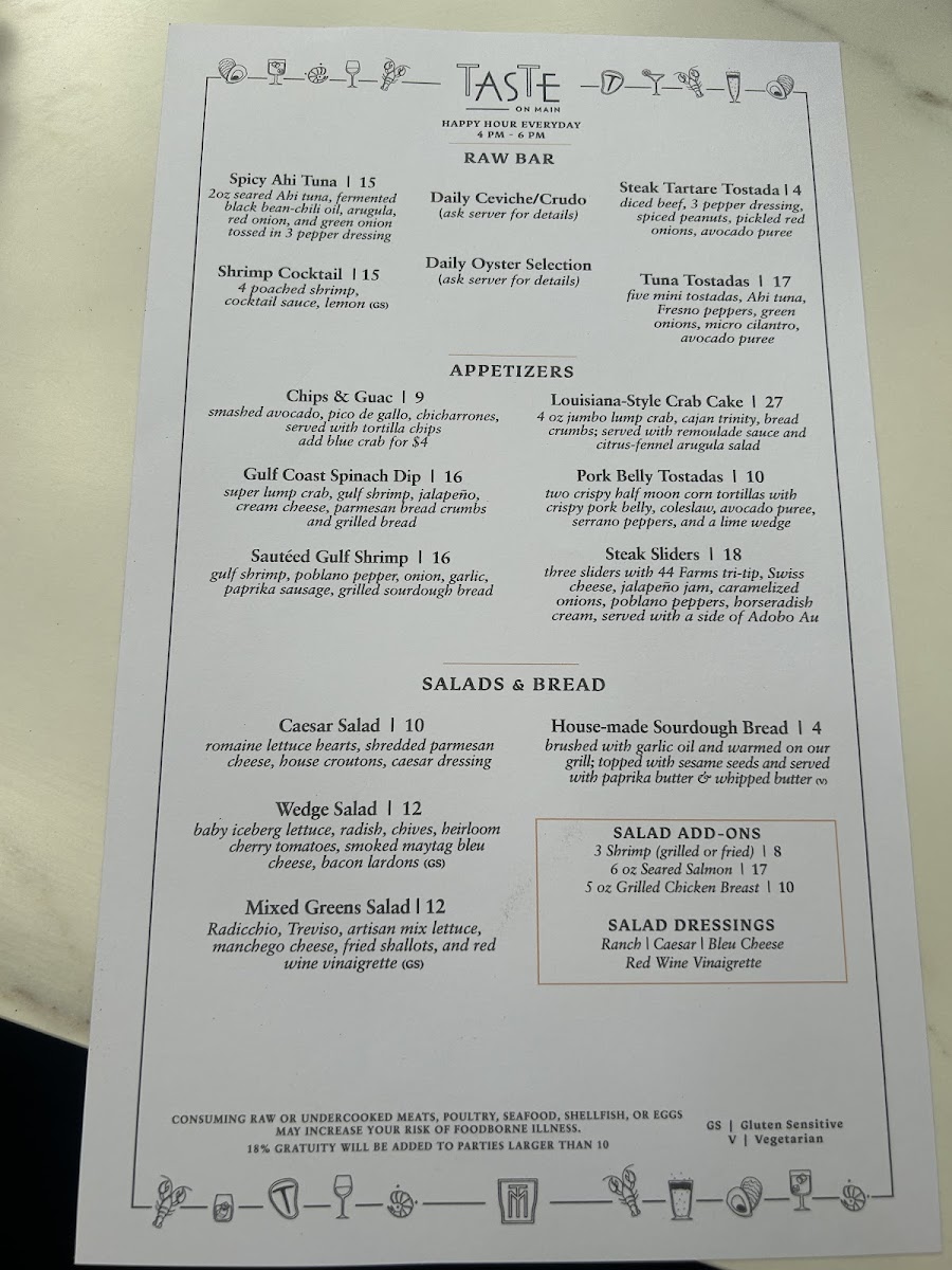 Menu Taste On Main-3