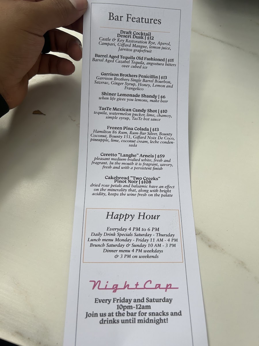 Menu Taste On Main-7